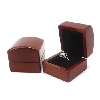 Customize Wood Ring Box For Sale