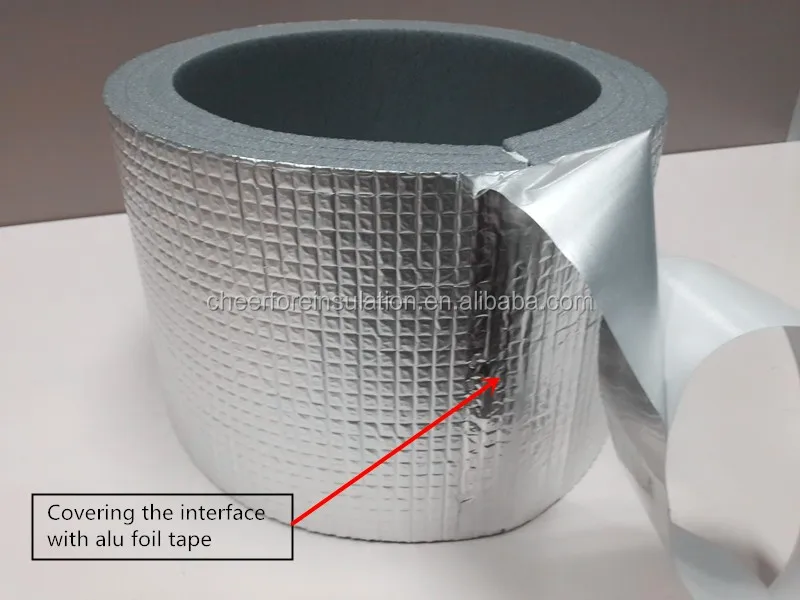 Uv Retardant Pe Foam For Outside Water Pipe Insulation Buy Pe Foam