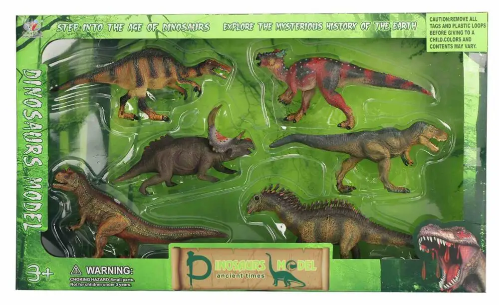 Funny Dinosaur Kit For Child Soft Rubber Dinosaur Toys Figures With 7p Buy Dinosaur Toys