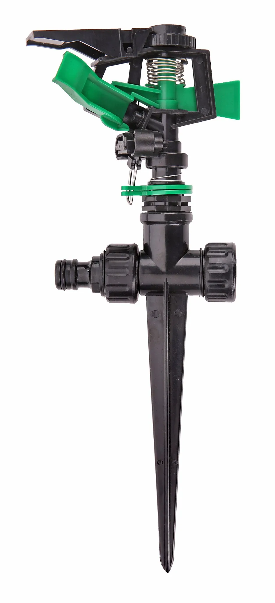 1/2" Lawn Sprinkler Head With Spike Adjustable Garden,Yard Watering