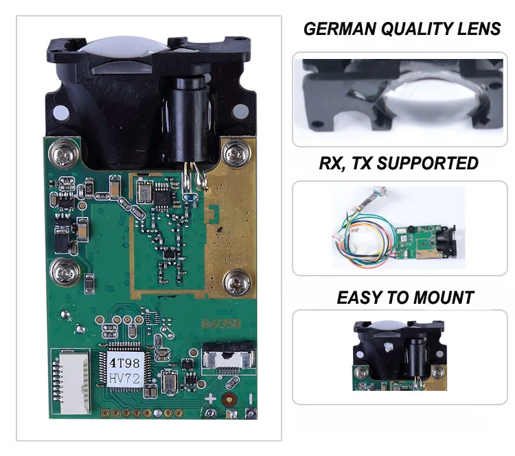 150m Laser Distance Measurement Sensor With USB/RS232