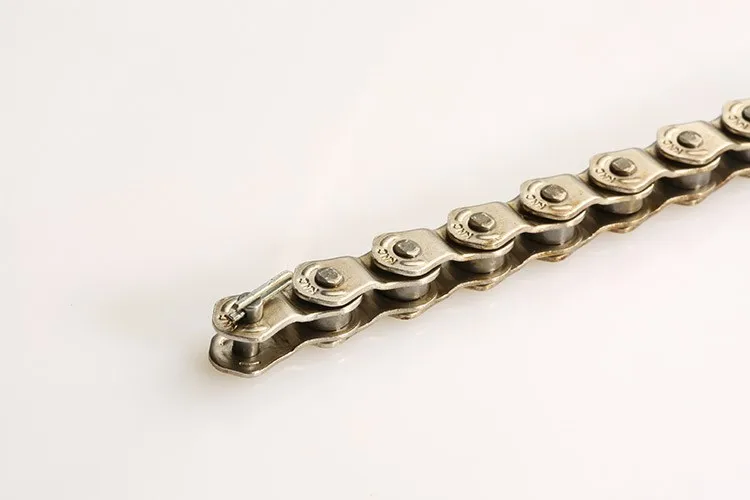 Hl710 Silver Singlespeed Half Link Bike Chain 1/2" X 1/8" Bmx Track