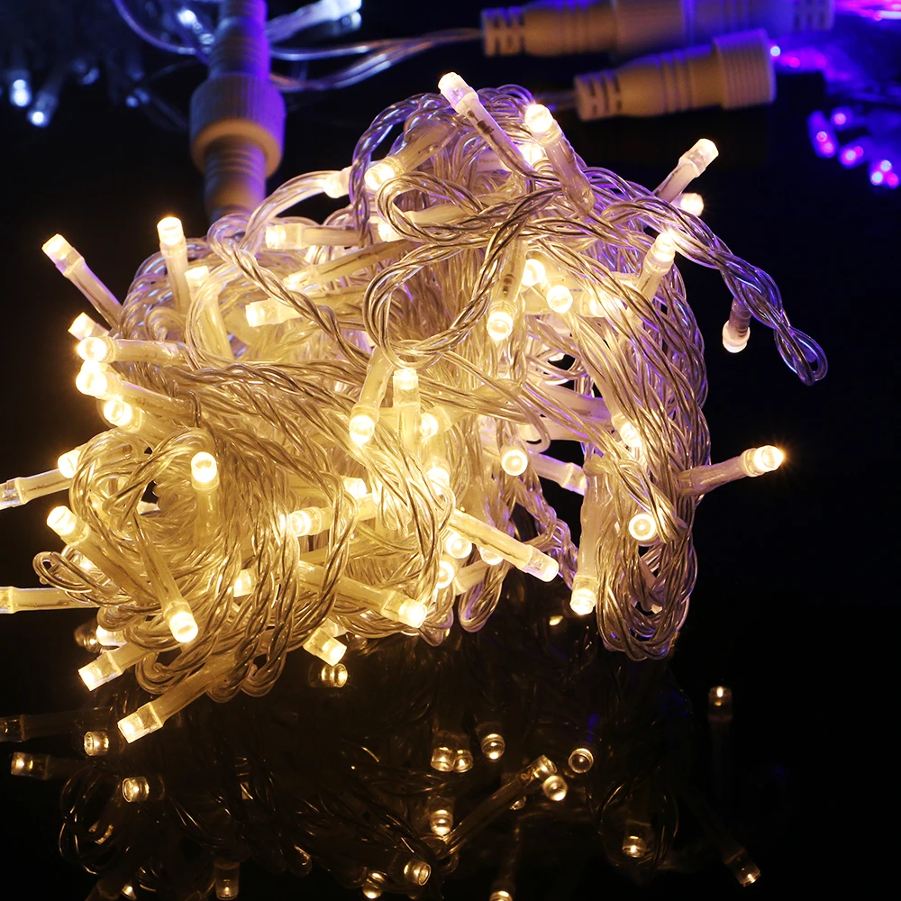 10m 100pcs Led String Light 10m 100leds Outdoor Decorative Led