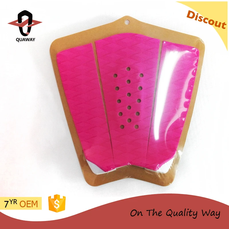 Free Shipping Surf Traction Pad 3pieces Diamond Grooved With 3m