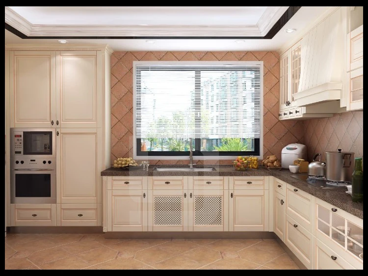 Kitchen Cabinet Solid Rubber Wood Made In Thailand Buy Kitchen