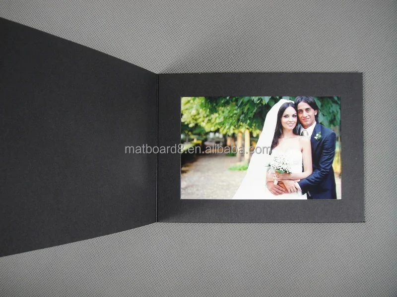 Stylish Cardboard /matboard Photo Folios/ Photo Holder In Various Color