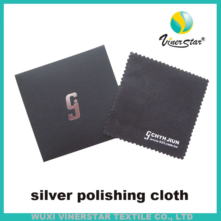 Professional Microfiber Jewelry Cleaning Cloth With Custom Logo