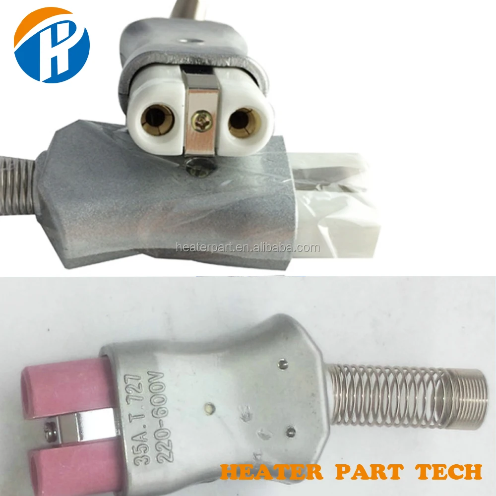 Hot Sale Red Ceramic Heater Plug Industrial High Voltage Plug High