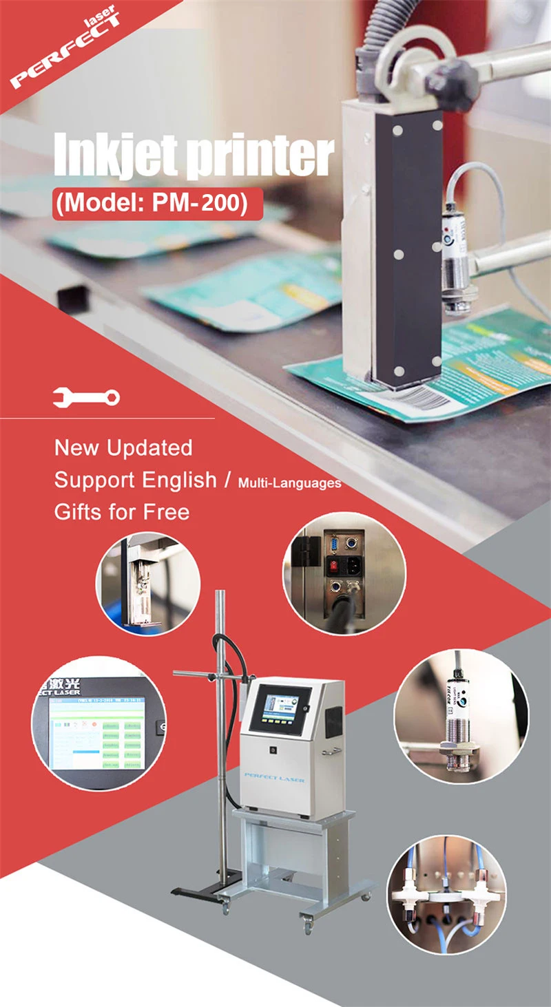 Perfect Laser Automatic Wine Bottle Printer/inkjet Printing Coding