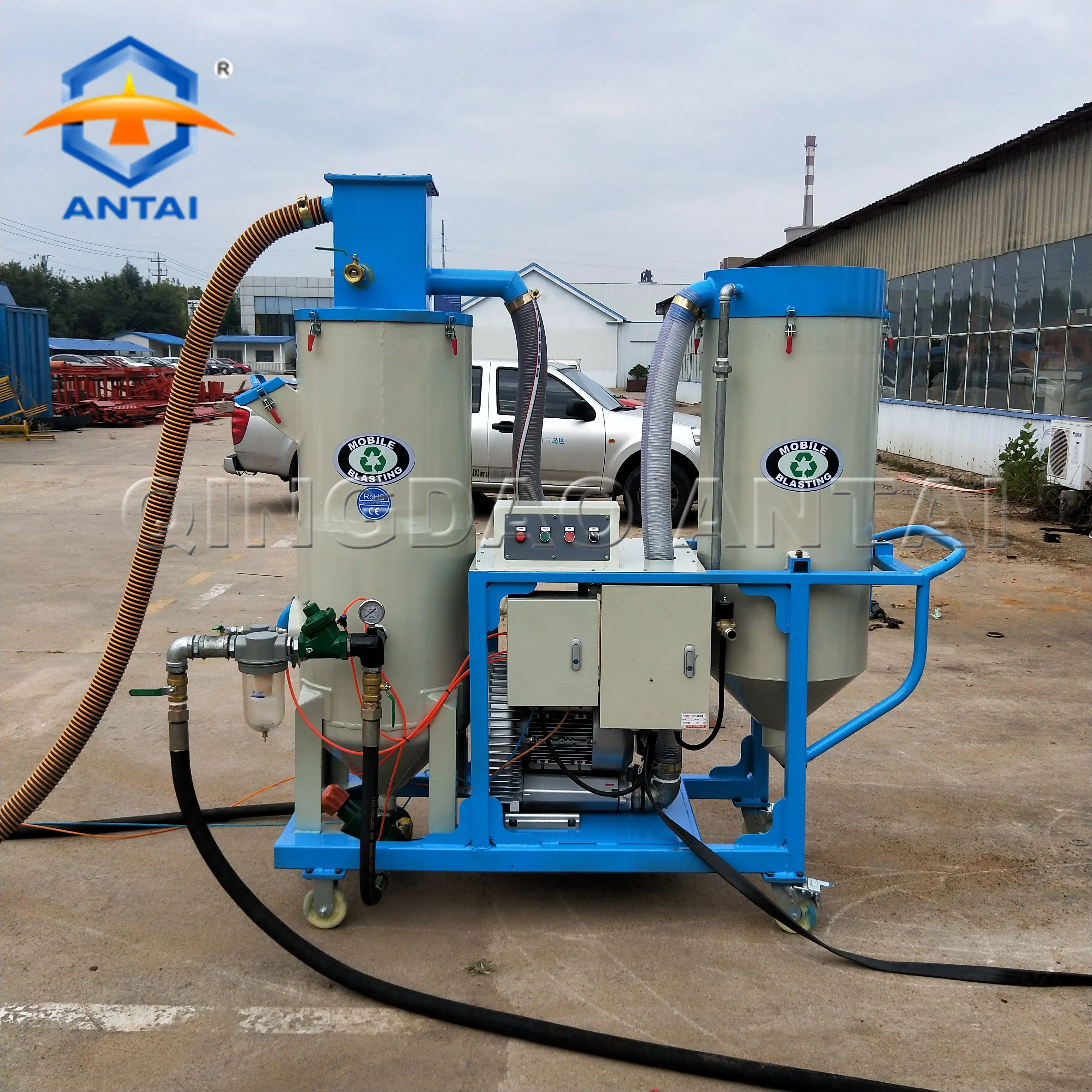Mobile Vacuum Sandblaster/blasting Machine Buy Vacuum Sandblaster