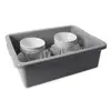Restaurant kitchen PP bus tote box moving box plastic storage box