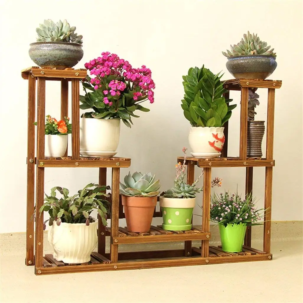 outdoor plant shelf