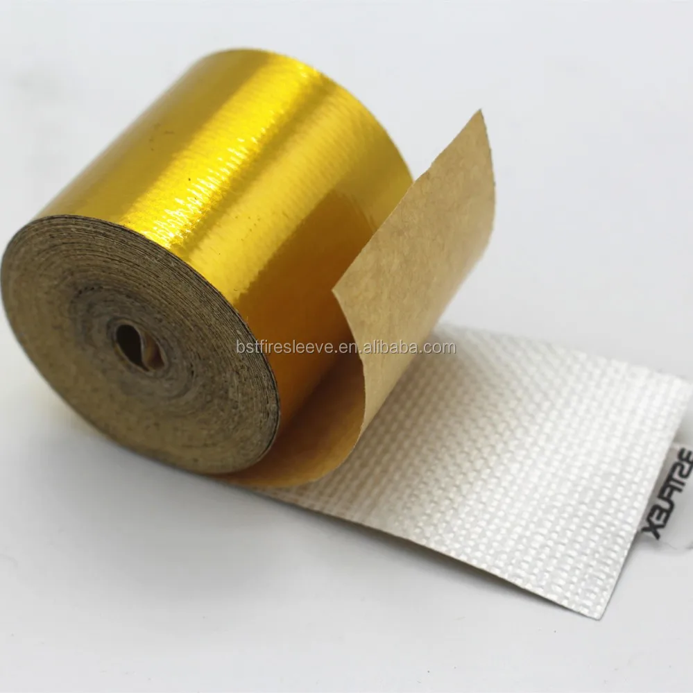 Fireproof High Temperature Resistant Mylar Scrim Aluminum Foil Heat