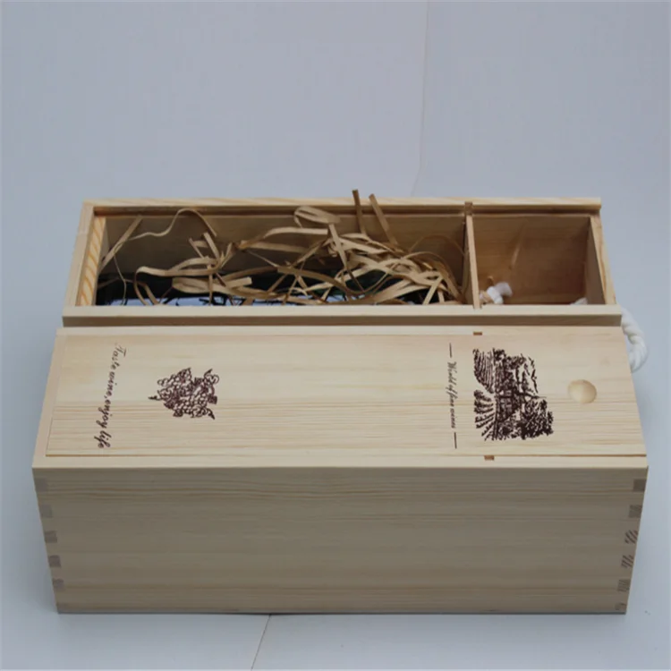 Liquor Bottle Gift Box Wholesale Woden Wine Box For One Bottle Buy Wooden Wine Gift Box