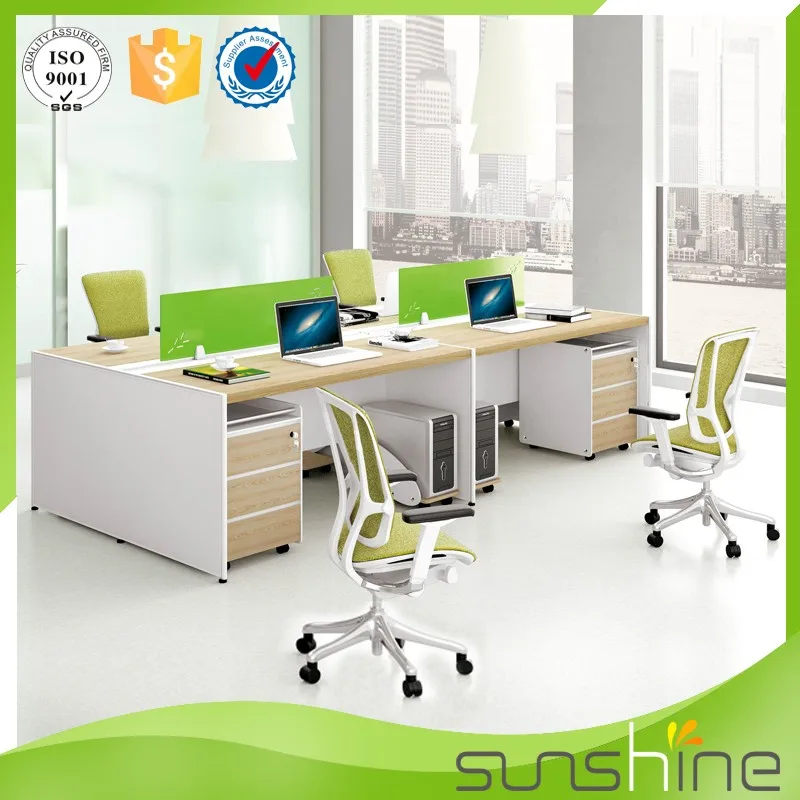 Office Partition Workstation Computer Desk Willow Tabletop 4 Seats Funiture China Supplier (1).jpg