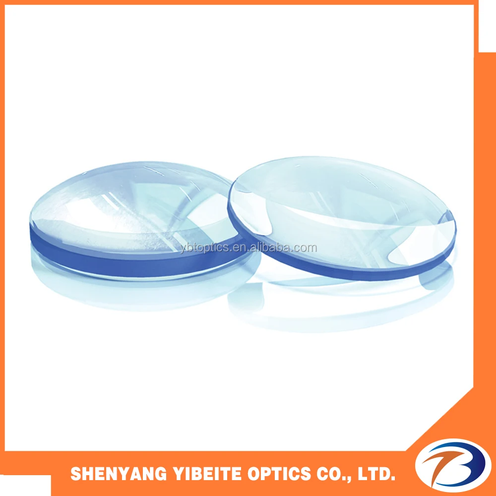 k9 crystal glass concave convex lens