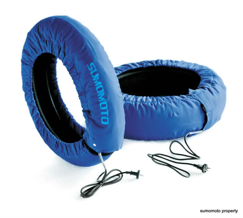 Superbike 200mm Motorcycle Racing Tyre Warmer Tire Covers For Front And