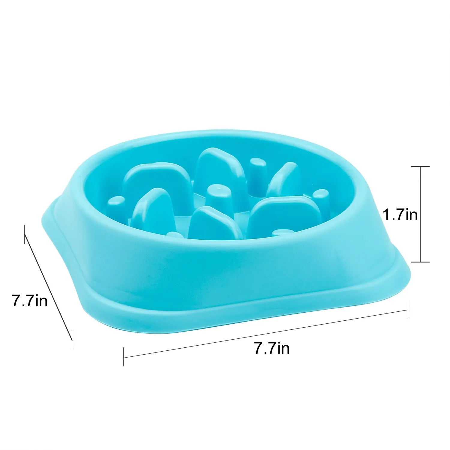 Pet Slow Feeder Dog Bowl For Slow Eating And Stop Bloat Food Grade ...