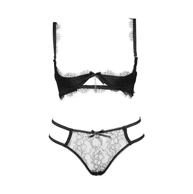 Sexy Lady Quarter Cup Bra With Lace - Buy Quarter Cup Bra Plus Size ...