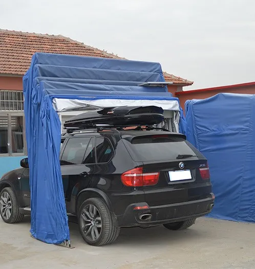 Solar Powered Folding Car Garage Covers Portable - Buy Car Portable ...