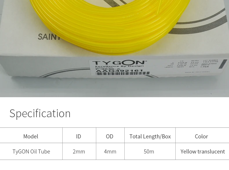 Saintgobain Tygontubing Uv Resistant Yellow Transparent Tube Buy