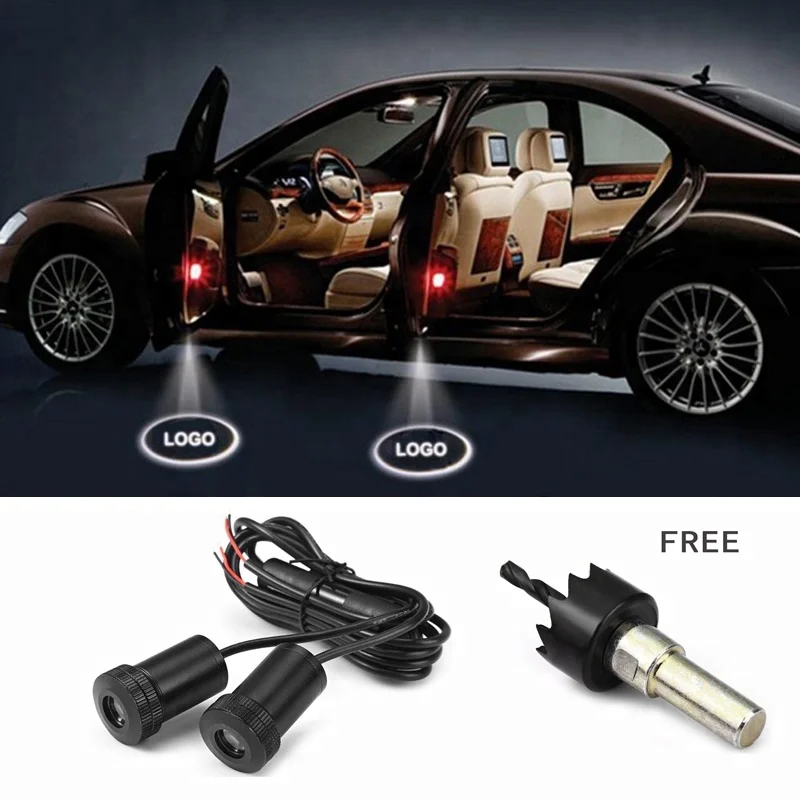 High Definition 3w Led Car Door Logo Laser Projector Light