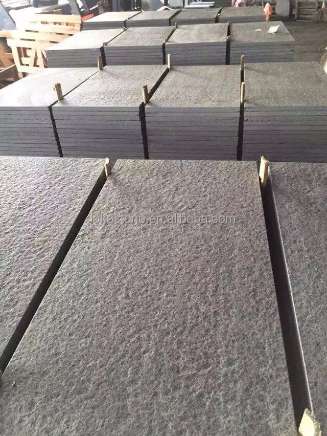 Flamed Mongolia Black Granite Floor Tiles Flamed Mongolia Black Granite Floor Tiles