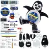 Adeept Penguin Robot Kit | Dancing Robot Kit for Arduino Nano with 4PCS SG90 Servo Motor | Remotely Controlled by Android Device