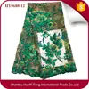 Hot sale african 3d tulle lace fabric floral embroidery with pearls for fashion show in dubai lace dress fabric HY0680-12