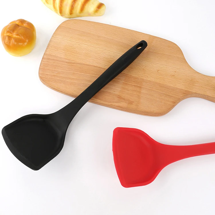 black silicone cooking utensils