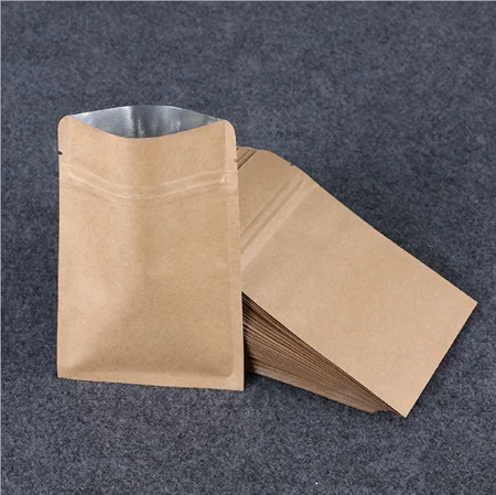 Custom brown kraft paper box bag
