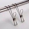 Hot selling Large stainless steel 201 Wire cloth hook pegs Spring Hook Pegs Clothespins