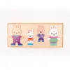 Best popular kids intelligence development wooden animals toys educational kids