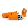 Promotion Bullet Metal Pill Shape USB Flash Drive Memory Disk 4GB 8GB