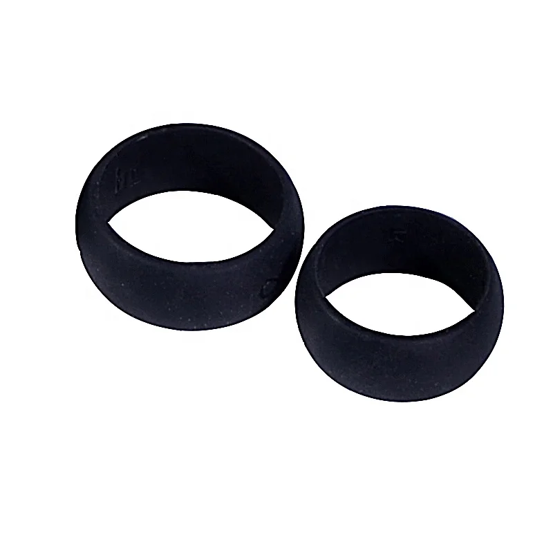 Food Grade Elastic Customized Adjustable Silicone Rubber Wedding Rings