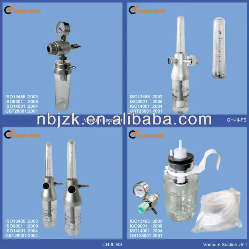 Hospital Wall Mounted Vacuum Suction Unit With Medical Vacuum Bottle