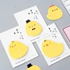 sticky logo mini chick shaped sticky notes pad