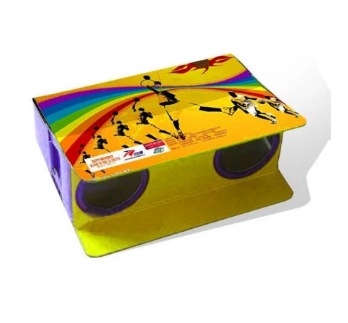 Folding Paper Binoculars - Fun and Customizable Optical Toy