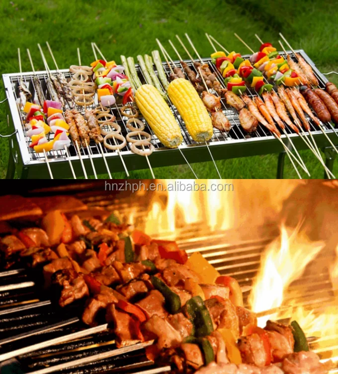 Automatic Charcoal Chicken Fish Yakitori Satay Grill Machine Buy