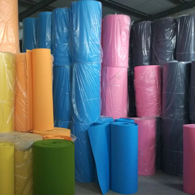 5毫米厚彩色针刺彩色聚酯毡