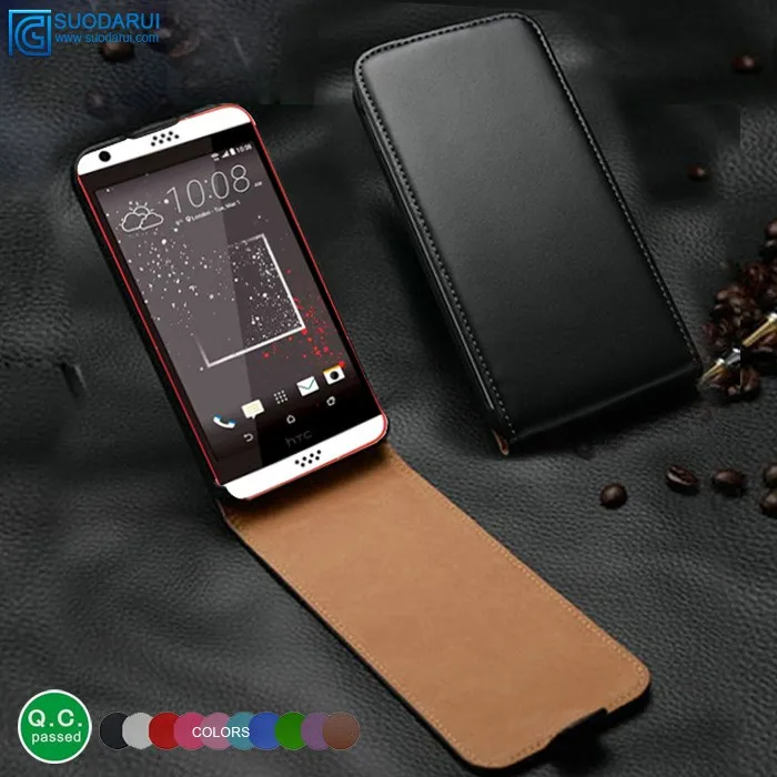 Ultra slim leather flip case For Htc Desire 630 530 cover