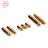 M2-M4 Brass Hex Stud Screw 4-60mm +3-6mm