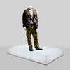 Illuminated retail display plinths and pedestals for mannequins window displays or product display in retail stores or showroom