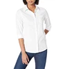 Comfortable Women's Classic Long Sleeve Oxford Shirt Blouse Shirt for Women