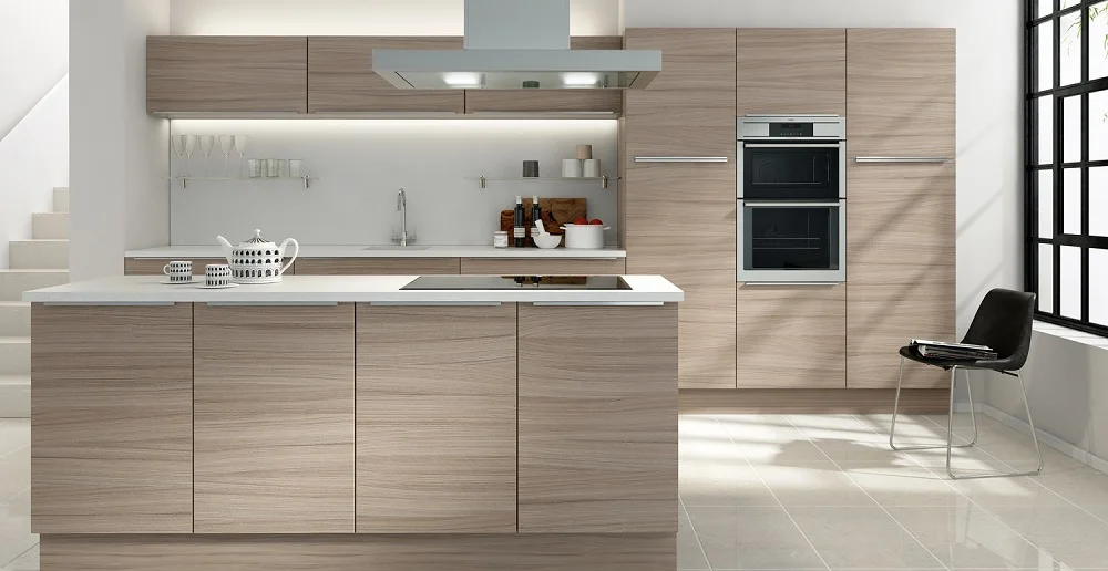 Laminates and worktop H3730 and U732 : Apartment