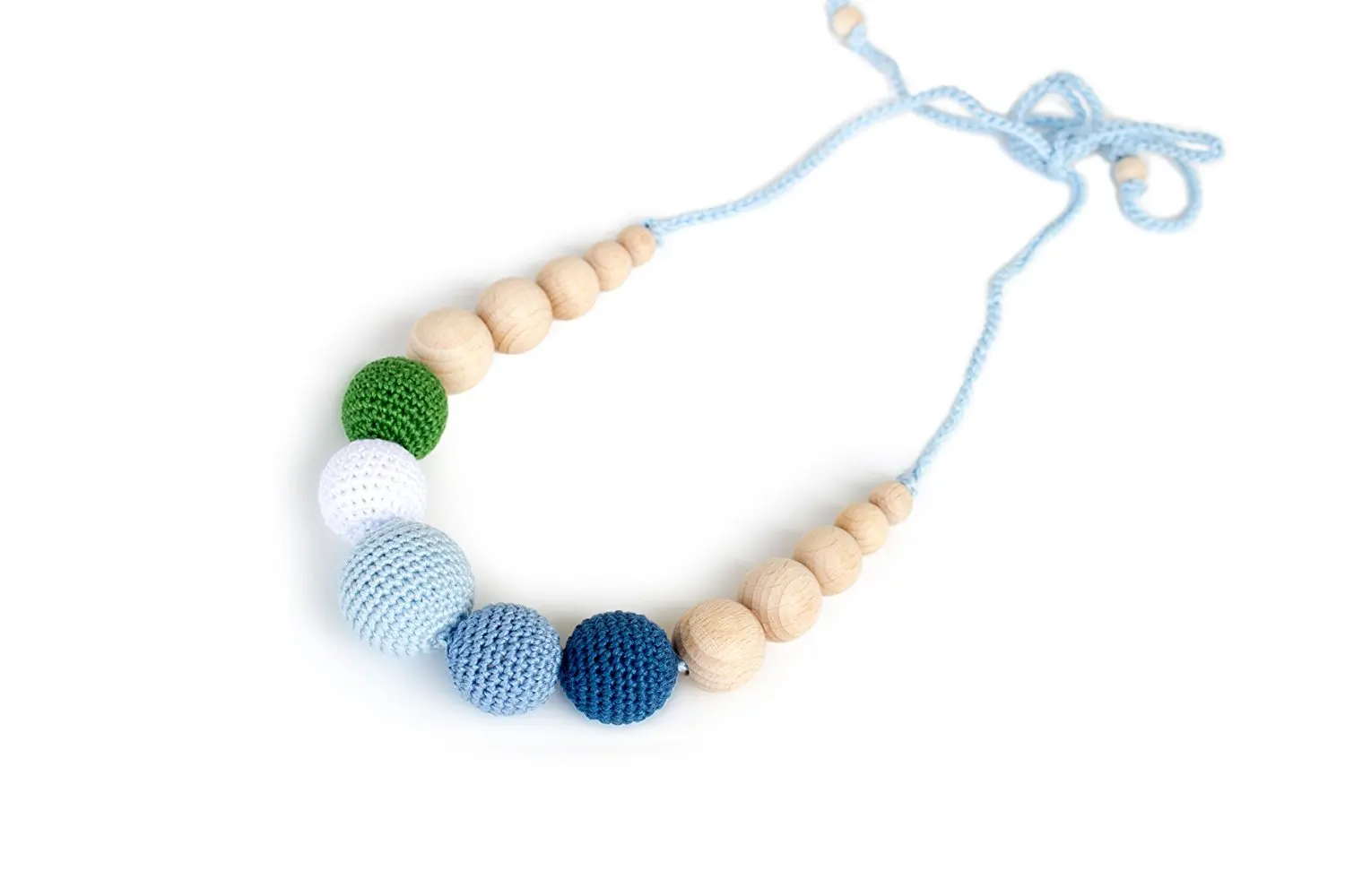 Baby Necklaces For Mom Find Deals On Raining In The Forest Wood Teething Necklace For Tfeeding Mom To Wear Sensory Chewable