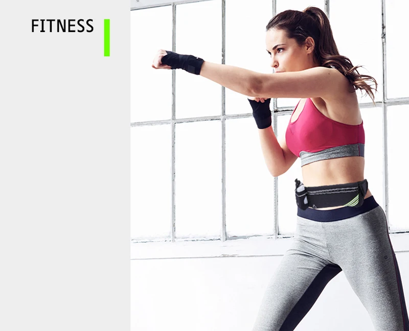 Multifunction Waterproof Unisex Men Women Outdoor Sport Running Jogging Water Bottle Money Belt Waist Bag with Water Bottle