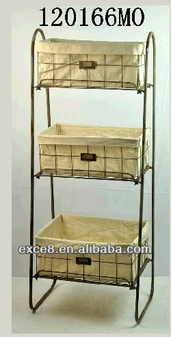 Rustic 3 Tier Floor Basket Stand Rustic 3 Tier Floor Basket Stand Fruit Standing Rack Product On Alibaba