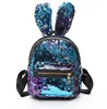 2018 Amazon hot sale Mermaid Reversible Sequin Backpack for girl, wholesale fashion magic mermaid sequin school bag for children