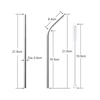 Stainless Steel Straws FDA-Approved Reusable Drinking Straws Metal Straws Silicone Tips Cleaning Brushes